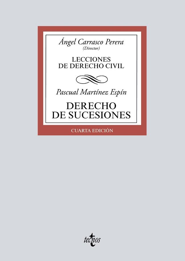 DERECHO DE SUCESIONES | 9788430979714 | MARTÍNEZ ESPÍN, PASCUAL | Llibreria Aqualata | Comprar llibres en català i castellà online | Comprar llibres Igualada