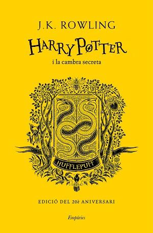HARRY POTTER I LA CAMBRA SECRETA (HUFFLEPUFF) | 9788417879617 | ROWLING, J.K. | Llibreria Aqualata | Comprar libros en catalán y castellano online | Comprar libros Igualada