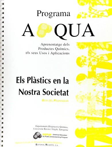 PLASTICS EN LA NOSTRA SOCIETAT | 9788429175691 | Llibreria Aqualata | Comprar libros en catalán y castellano online | Comprar libros Igualada