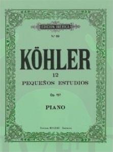 12 PEQUEÑOS ESTUDIOS. PIANO OP. 157 | KOHLER157 | KOHLER | Llibreria Aqualata | Comprar libros en catalán y castellano online | Comprar libros Igualada