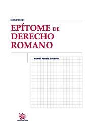 EPÍTOME DE DERECHO ROMANO | 9788498769364 | PANERO GUTIERREZ, RICARDO | Llibreria Aqualata | Comprar llibres en català i castellà online | Comprar llibres Igualada