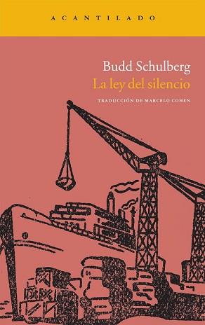 LEY DEL SILENCIO, LA (NARRATIVA 192) | 9788415277286 | SCHULBERG, BUDD | Llibreria Aqualata | Comprar llibres en català i castellà online | Comprar llibres Igualada