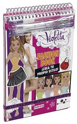 VIOLETTA. FASHION BOOK. ¡CREA TU PROPIO ESTILO! | 9788444134215 | WALT DISNEY COMPANY | Llibreria Aqualata | Comprar libros en catalán y castellano online | Comprar libros Igualada