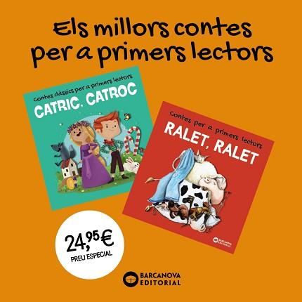 PACK CONTES PER A PRIMERS LECTORS | 9788448964245 | BALDÓ, ESTER/GIL, ROSA/SOLIVA, MARÍA | Llibreria Aqualata | Comprar llibres en català i castellà online | Comprar llibres Igualada