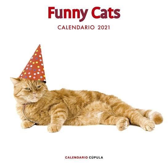 2021 CALENDARIO FUNNY CATS  | 9788448027674 | AA. VV. | Llibreria Aqualata | Comprar llibres en català i castellà online | Comprar llibres Igualada