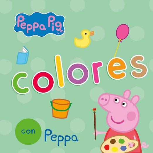 COLORES CON PEPPA (PEPPA PIG. TODO CARTÓN) | 9788448845407 | VARIOS AUTORES | Llibreria Aqualata | Comprar llibres en català i castellà online | Comprar llibres Igualada