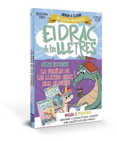 DRAC DE LES LLETRES, EL (PACK NÚMEROS 1/2) | 9788448869595 | ORO, BEGOÑA | Llibreria Aqualata | Comprar llibres en català i castellà online | Comprar llibres Igualada