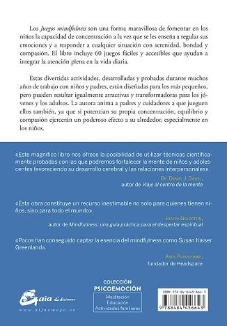 JUEGOS MINDFULNESS | 9788484456643 | KAISER GREENLAND, SUSAN | Llibreria Aqualata | Comprar llibres en català i castellà online | Comprar llibres Igualada