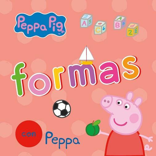 FORMAS CON PEPPA (PEPPA PIG. TODO CARTÓN) | 9788448845414 | VARIOS AUTORES | Llibreria Aqualata | Comprar llibres en català i castellà online | Comprar llibres Igualada