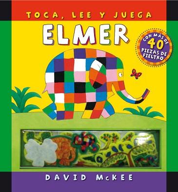 ELMER, TOCA LEE JUEGA (40 PEÇES DE FELTRE) | 9788448831417 | MCKEE, DAVID | Llibreria Aqualata | Comprar llibres en català i castellà online | Comprar llibres Igualada