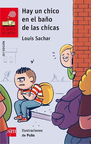 HAY UN CHICO EN EL BAÑO DE LAS CHICAS (BV ROJO 161) | 9788467589313 | SACHAR, LOUIS | Llibreria Aqualata | Comprar libros en catalán y castellano online | Comprar libros Igualada