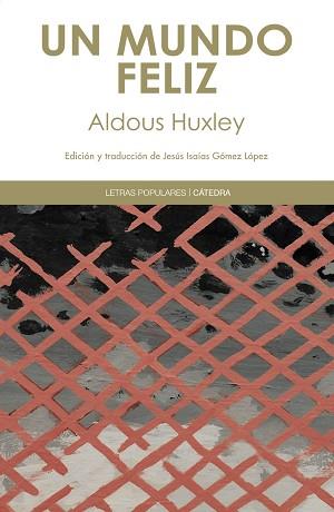 UN MUNDO FELIZ | 9788437631370 | HUXLEY, ALDOUS | Llibreria Aqualata | Comprar llibres en català i castellà online | Comprar llibres Igualada