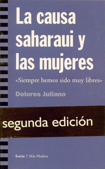 CAUSA SAHARAUI Y LAS MUJERES (MAS MADERA 16) | 9788474263541 | JULIANO | Llibreria Aqualata | Comprar libros en catalán y castellano online | Comprar libros Igualada