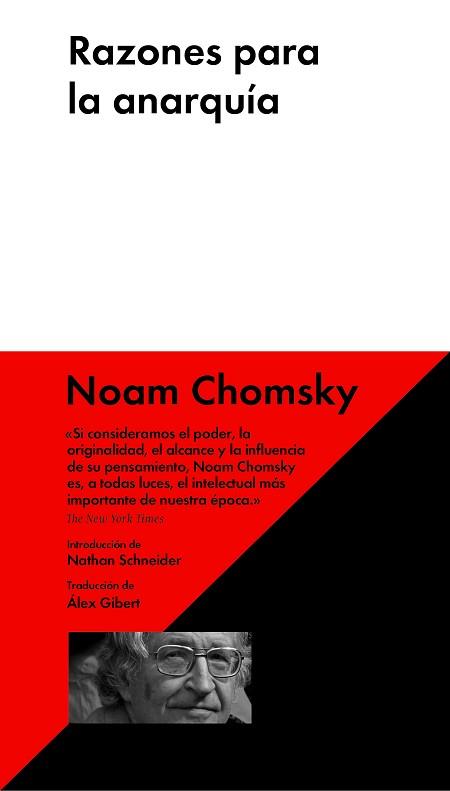 RAZONES PARA LA ANARQUÍA | 9788415996477 | CHOMSKY, NOAM | Llibreria Aqualata | Comprar llibres en català i castellà online | Comprar llibres Igualada