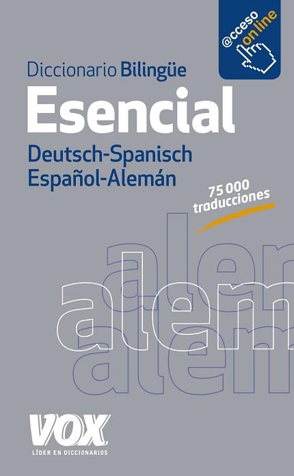 DICCIONARIO ESENCIAL ALEMÁN-ESPAÑOL / DEUTSCH-SPANISCH | 9788499742014 | Llibreria Aqualata | Comprar llibres en català i castellà online | Comprar llibres Igualada