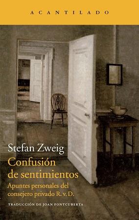 CONFUSIÓN DE SENTIMIENTOS | 9788415689973 | ZWEIG, STEFAN | Llibreria Aqualata | Comprar llibres en català i castellà online | Comprar llibres Igualada