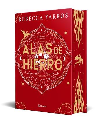 ALAS DE HIERRO (EMPÍREO 2) EDICIÓN COLECCIONISTA ENRIQUECIDA Y LIMITADA | 9788408294306 | YARROS, REBECCA | Llibreria Aqualata | Comprar llibres en català i castellà online | Comprar llibres Igualada