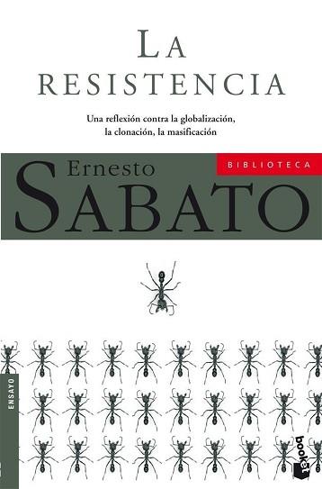 RESISTENCIA, LA  (BOOKET 5012/2) | 9788432217708 | SABATO, ERNESTO | Llibreria Aqualata | Comprar libros en catalán y castellano online | Comprar libros Igualada