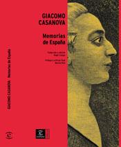 MEMORIAS DE ESPAÑA | 9788467020748 | CASANOVA, GIACOMO | Llibreria Aqualata | Comprar llibres en català i castellà online | Comprar llibres Igualada