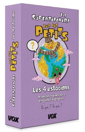 SUPERTAFANERS PER ALS PETITS, ELS. LES QUATRE ESTACIONS | 9788499742304 | LAROUSSE EDITORIAL | Llibreria Aqualata | Comprar llibres en català i castellà online | Comprar llibres Igualada