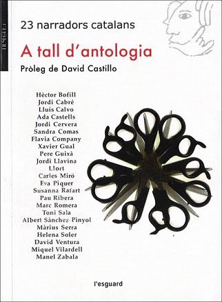 A TALL D'ANTOLOGIA. 23 NARRADORS CATALANS (FIL NEGRE 1) | 9788493324384 | DIVERSOS | Llibreria Aqualata | Comprar llibres en català i castellà online | Comprar llibres Igualada