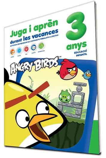 ANGRY BIRDS. JUGA I APREN A LES VACANCES 3 ANYS | 9788415372486 | AAVV | Llibreria Aqualata | Comprar llibres en català i castellà online | Comprar llibres Igualada