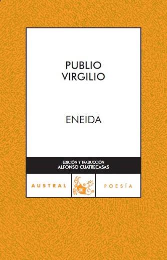 ENEIDA (AUSTRA POESIA 449) | 9788467022339 | VIRGILIO, PUBLIO | Llibreria Aqualata | Comprar llibres en català i castellà online | Comprar llibres Igualada