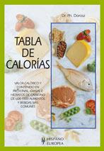 TABLA DE CALORIAS | 9788425512285 | DOROSZ, PH | Llibreria Aqualata | Comprar libros en catalán y castellano online | Comprar libros Igualada