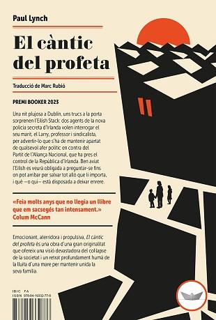 CÀNTIC DEL PROFETA, EL | 9788419332776 | LYNCH, PAUL | Llibreria Aqualata | Comprar llibres en català i castellà online | Comprar llibres Igualada