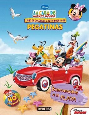 CASA DE MICKEY MOUSE. BIENVENIDOS A LA PLAYA. LIBRO DE COLOREAR Y ACTIVIDADES | 9788444168616 | WALT DISNEY COMPANY | Llibreria Aqualata | Comprar llibres en català i castellà online | Comprar llibres Igualada