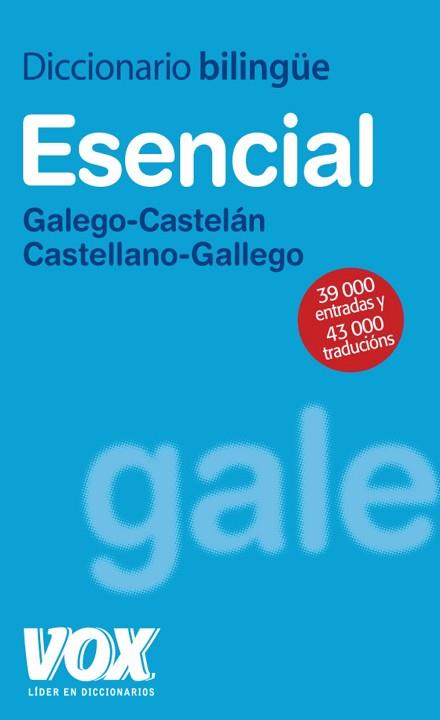 DICCIONARIO ESENCIAL GALEGO-CASTELAN / CASTELLANO-GALLEGO | 9788471538215 | Llibreria Aqualata | Comprar llibres en català i castellà online | Comprar llibres Igualada