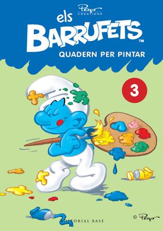 BARRUFETS, ELS. QUADERN PER PINTAR 3 | 9788415267065 | CULLIFORD "PEYO", PIERRE | Llibreria Aqualata | Comprar llibres en català i castellà online | Comprar llibres Igualada