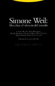 SIMONE WEIL:DESCIFRAR EL SILENCIO DEL MUNDO | 9788481640663 | RRRREVILLA, CARMEN | Llibreria Aqualata | Comprar llibres en català i castellà online | Comprar llibres Igualada