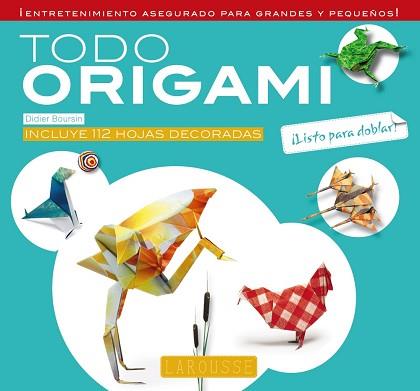 TODO ORIGAMI | 9788416124794 | BOURSIN, DIDIER | Llibreria Aqualata | Comprar libros en catalán y castellano online | Comprar libros Igualada