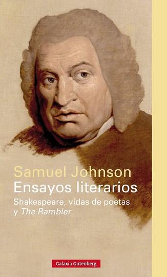 ENSAYOS LITERARIOS | 9788415863878 | JOHNSON, SAMUEL | Llibreria Aqualata | Comprar llibres en català i castellà online | Comprar llibres Igualada