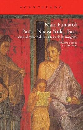 PARIS - NUEVA YORK - PARIS | 9788492649648 | FUMAROLI, MARC | Llibreria Aqualata | Comprar llibres en català i castellà online | Comprar llibres Igualada