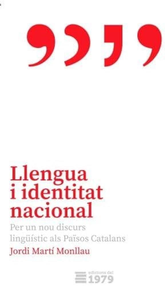Presentació del llibre LLENGUA I IDENTITAT NACIONAL de Jordi Martí, Edicions del 1979 - Llibreria Aqualata | Comprar llibres en català i castellà online | Comprar llibres Igualada