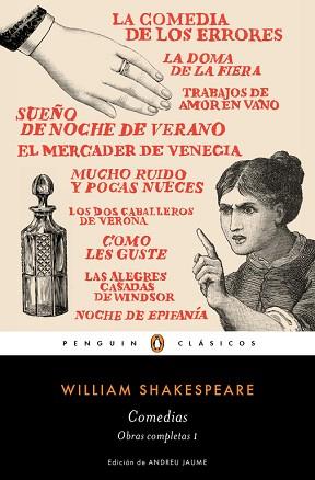 COMEDIAS (OBRA COMPLETA SHAKESPEARE 1) | 9788491051343 | SHAKESPEARE, WILLIAM | Llibreria Aqualata | Comprar libros en catalán y castellano online | Comprar libros Igualada