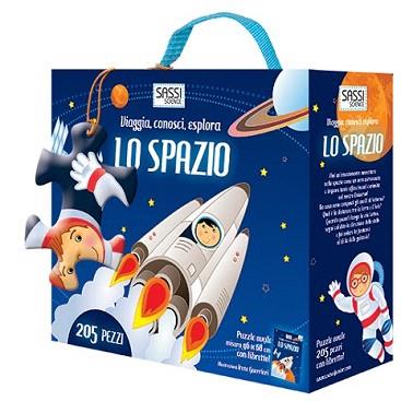 PUZZLE EL ESPACIO, VIAJA, CONOCE, EXPLORA | 9788868601577 | Llibreria Aqualata | Comprar llibres en català i castellà online | Comprar llibres Igualada