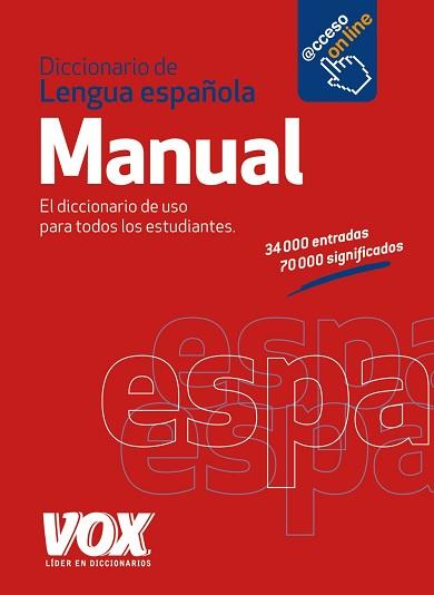 DICCIONARIO MANUAL DE LA LENGUA ESPAÑOLA. ED. 2013 | 9788499741352 | LAROUSSE EDITORIAL | Llibreria Aqualata | Comprar llibres en català i castellà online | Comprar llibres Igualada