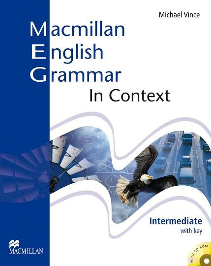 MACMILLAN ENGLISH GRAMMAR IN CONTEXT INTERM. WITH KEY | 9781405071437 | VINCE, MICHAEL | Llibreria Aqualata | Comprar libros en catalán y castellano online | Comprar libros Igualada