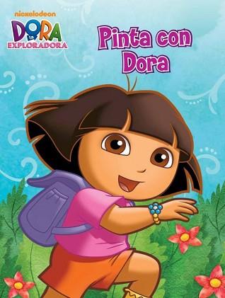 PINTA CON DORA | 9788401902482 | NICKELODEON | Llibreria Aqualata | Comprar libros en catalán y castellano online | Comprar libros Igualada