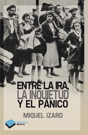 ENTRE LA IRA LA INQUIETUD Y EL PANICO | 9788415750338 | ZARD, MIQUEL | Llibreria Aqualata | Comprar libros en catalán y castellano online | Comprar libros Igualada