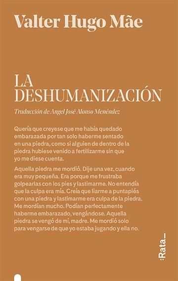 DESHUMANIZACIÓN, LA | 9788416738489 | HUGO MÃE, VALTER | Llibreria Aqualata | Comprar llibres en català i castellà online | Comprar llibres Igualada