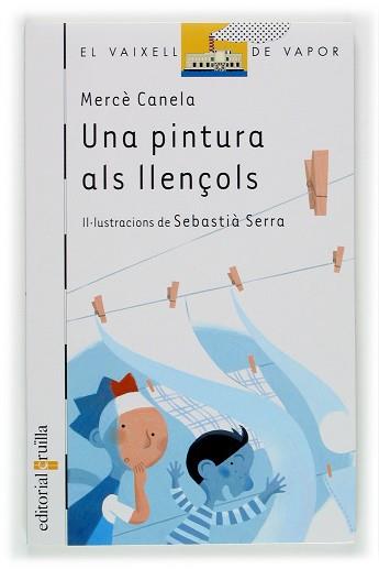 UNA PINTURA ALS LLENÇOLS (V.V.BLANC 46) | 9788466108980 | CANELA, MERCE | Llibreria Aqualata | Comprar libros en catalán y castellano online | Comprar libros Igualada