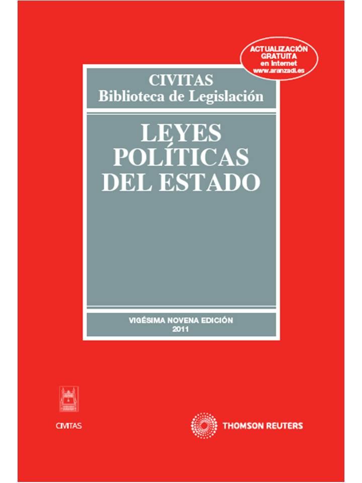 LEYES POLÍTICAS DEL ESTADO | 9788447037575 | ROVIRA, ENOCH ALBERTO | Llibreria Aqualata | Comprar llibres en català i castellà online | Comprar llibres Igualada