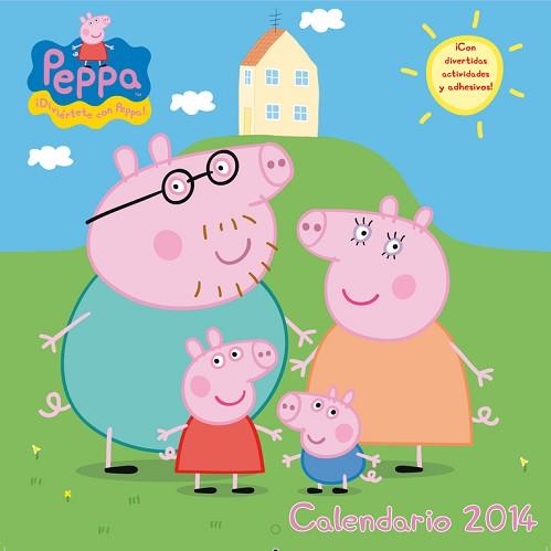 2014 CALENDARIO PEPPA PIG | 9788401906480 | AUTORES VARIOS | Llibreria Aqualata | Comprar libros en catalán y castellano online | Comprar libros Igualada