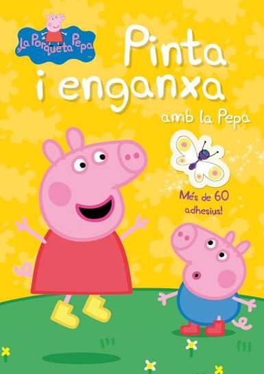 PINTA I ENGANXA AMB LA PEPA (LA PORQUETA PEPA) | 9788401902864 | Llibreria Aqualata | Comprar libros en catalán y castellano online | Comprar libros Igualada