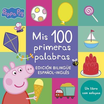 MIS 100 PRIMERAS PALABRAS (EDICIÓN BILINGÜE) (PEPPA PIG. PEQUEÑAS MANITAS) | 9788448858575 | HASBRO / EONE | Llibreria Aqualata | Comprar llibres en català i castellà online | Comprar llibres Igualada