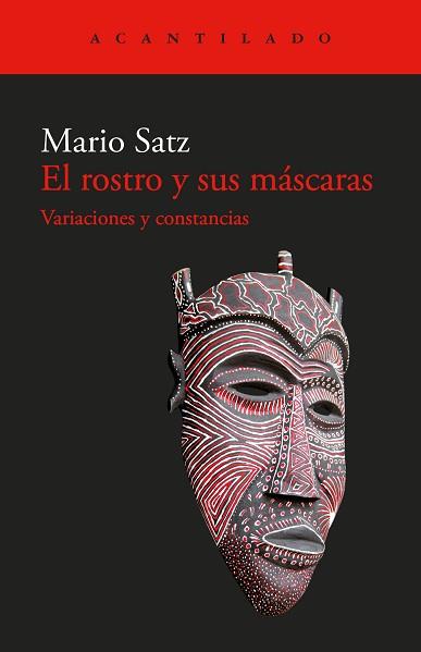 ROSTRO Y SUS MÁSCARAS, EL | 9788419958044 | SATZ, MARIO | Llibreria Aqualata | Comprar llibres en català i castellà online | Comprar llibres Igualada